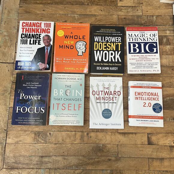 Multiples Other - Self Help Business Psychology Mixed Book Lot of 8